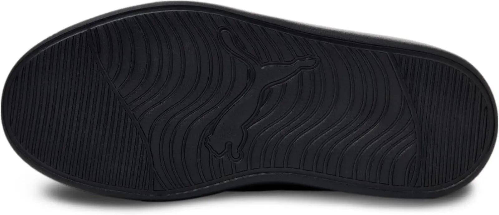 Puma Courtflex v2 V PS Kinder Unisex Sneaker Turnschuh 371543 06 schwarz 6/15
