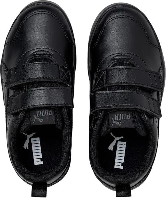Puma Courtflex v2 V PS Kinder Unisex Sneaker Turnschuh 371543 06 schwarz 4/15