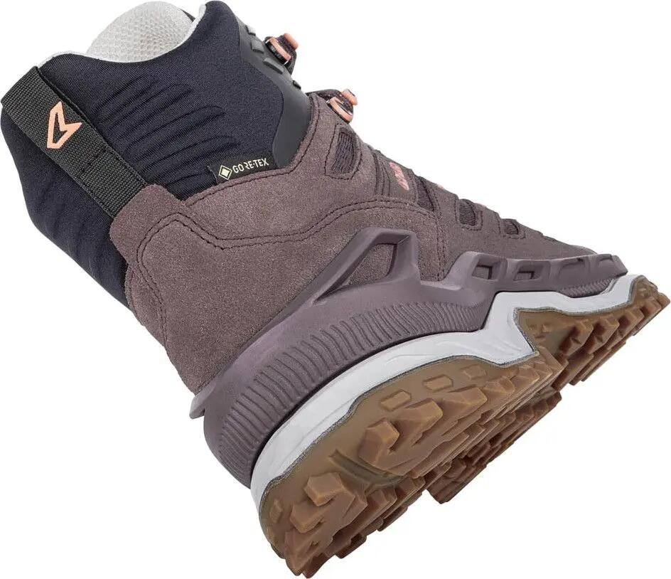 Sapatos de caminhada Lowa Innovo Gore-Tex Mid Bordeaux/Rose Mulher 4/7