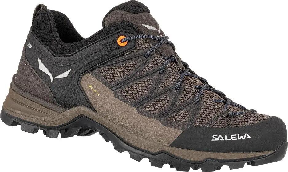 Salewa Mtn Trainer Lite GTX Approach Shoes Brown/Orange 1/7