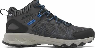 Columbia mid peakfreak ii outdry grijs/blauw heren wandelschoenen