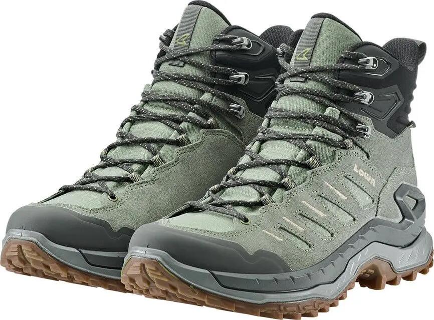 Sapatos de caminhada Lowa Innovo Gore-Tex Mid Verde Homem 3/7