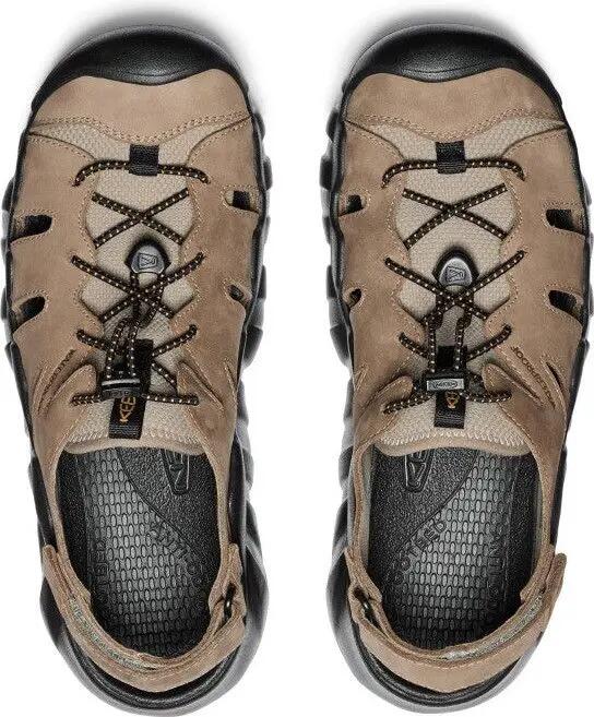 Sandalias de senderismo Keen Hyperport Fisherman Beige para hombre 4/5