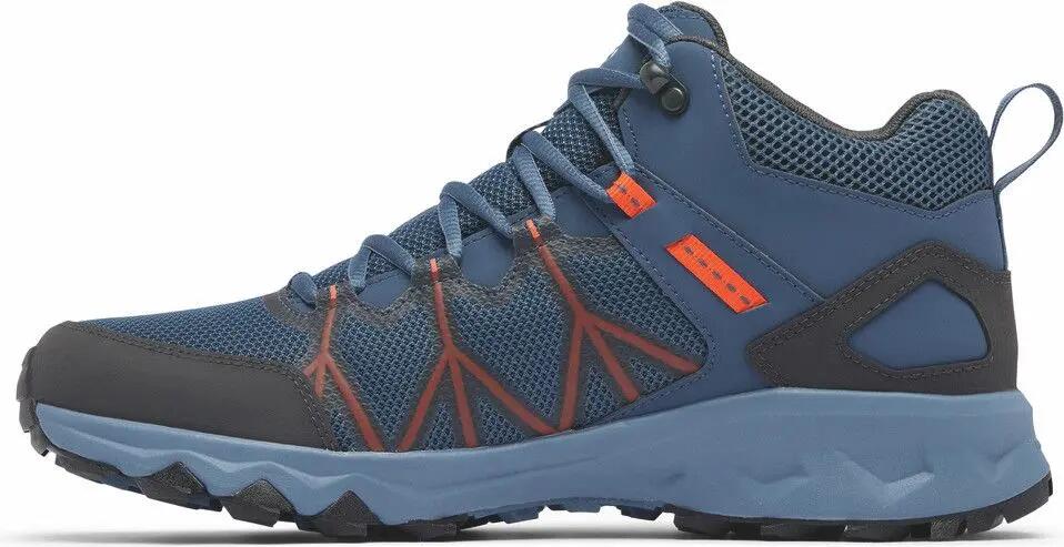 Botas de montaña Columbia Mid Peakfreak II Outdry Azul/Naranja 4/5