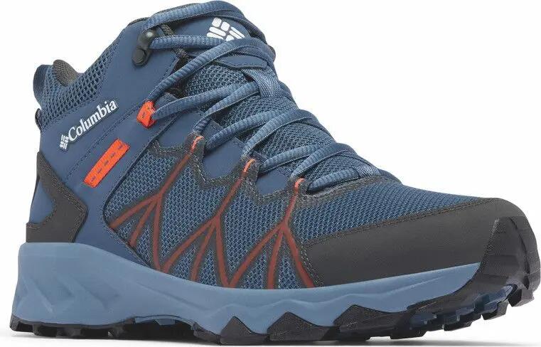 Botas de montaña Columbia Mid Peakfreak II Outdry Azul/Naranja 3/5