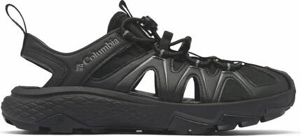 Sandalias de senderismo Columbia Peakfreak Rush para mujer, color negro
