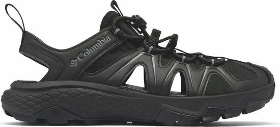 Sandalias de senderismo Columbia Peakfreak Rush para mujer, color negro