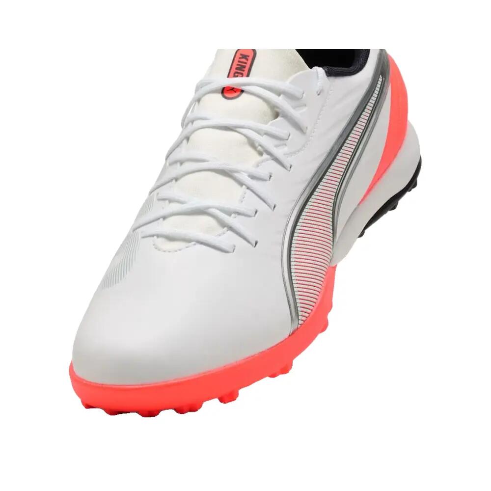Chaussures de football Puma King Match TT Blanc 4/7