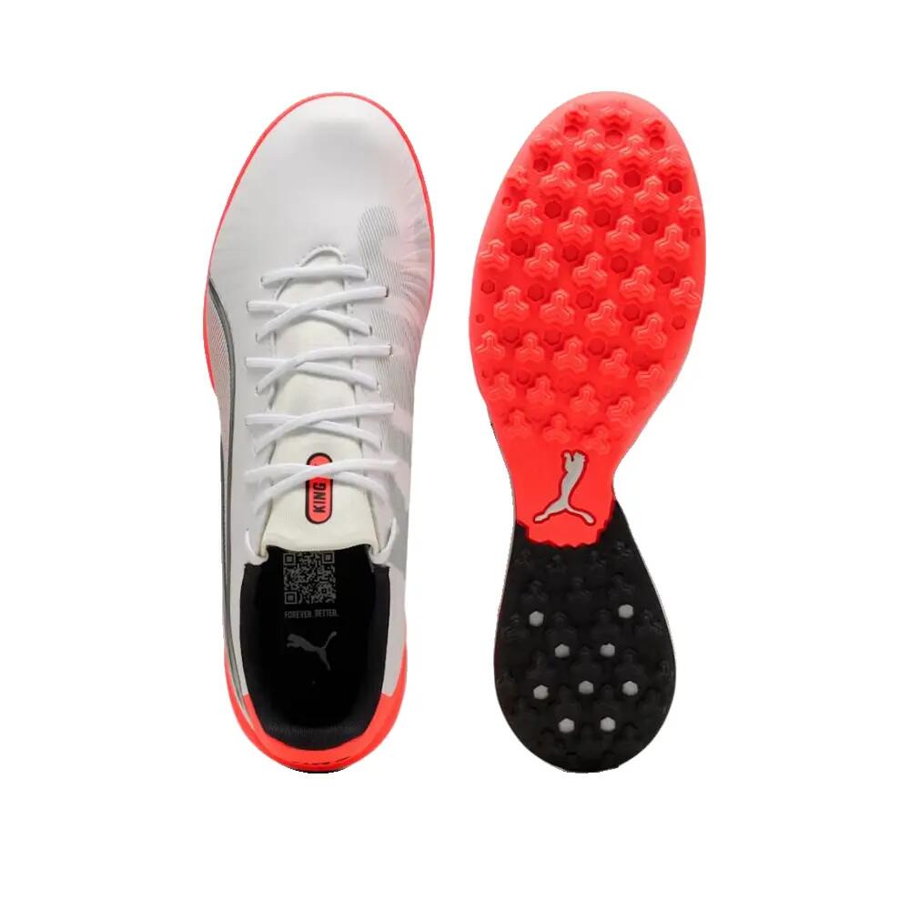 Chaussures de football Puma King Match TT Blanc 3/7