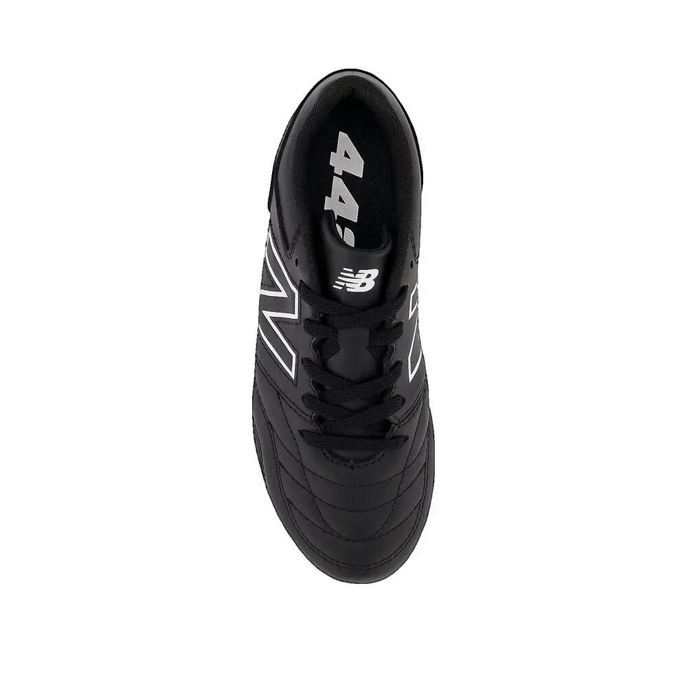 New Balance 442 V2 Academy JNR FG Football Boots Black/White 2/3