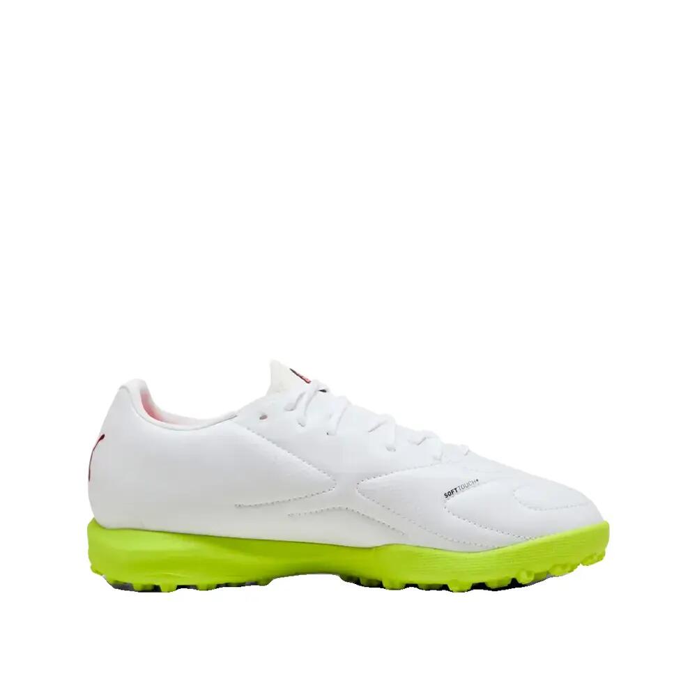 Buty do piłki nożnej PUMA King Match TF Junior Białe 3/6