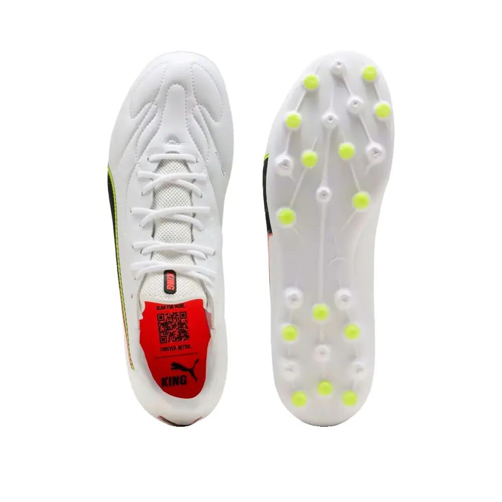 Voetbalschoenen PUMA King 20 Match Mg Wit 5/6