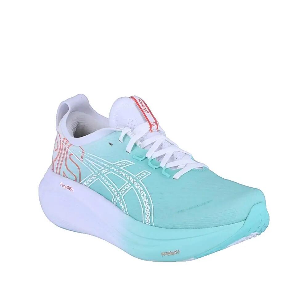 Zapatillas de running Asics GEL-NIMBUS 27 Paris Menta/Blanco 2/3