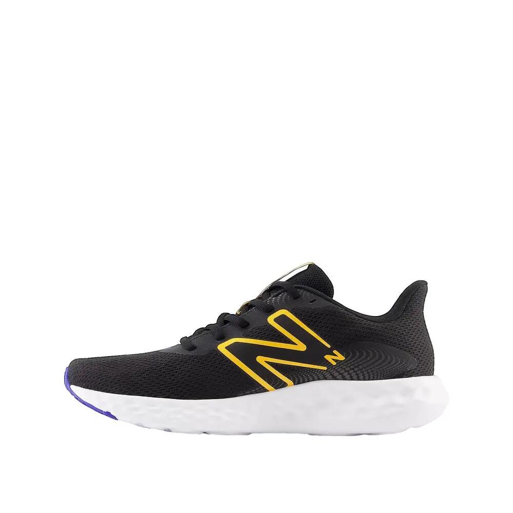 Zapatillas de running New Balance 411v3 Negro/Azul/Naranja 3/5