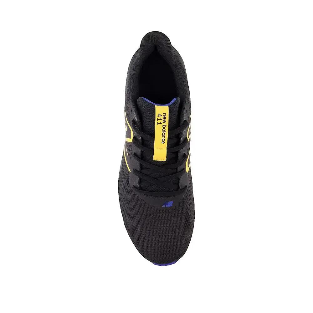 Zapatillas de running New Balance 411v3 Negro/Azul/Naranja 2/5