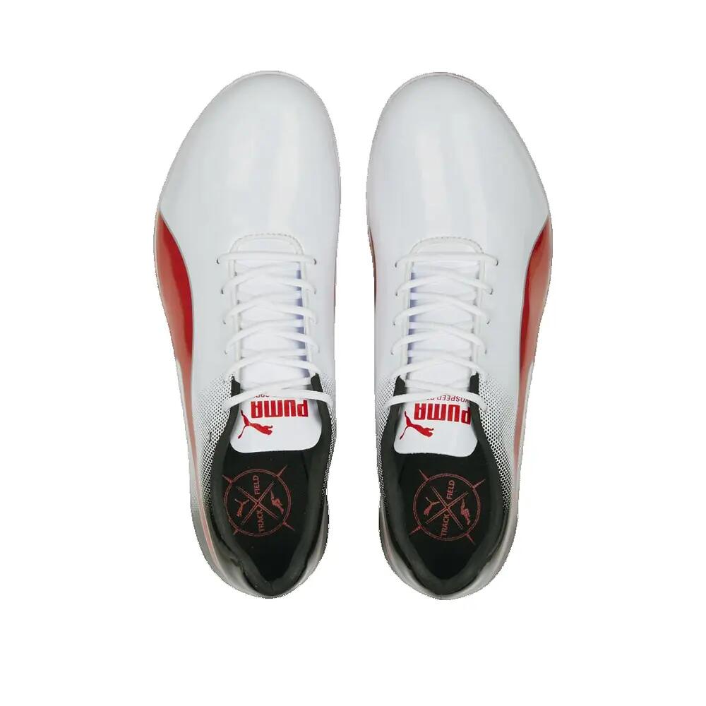 Laufschuhe PUMA evoSPEED Sprint 14 Weiß Schwarz Rot 2/3