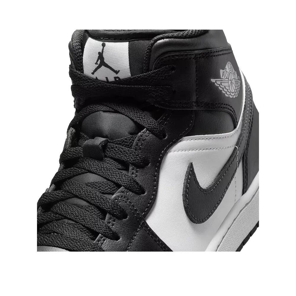 Zapatillas Nike Air Jordan 1 Mid Negro/Blanco 7/8
