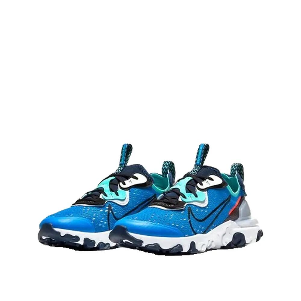 Zapatos Nike React Vision Azul/Noche Media/Negro 2/5