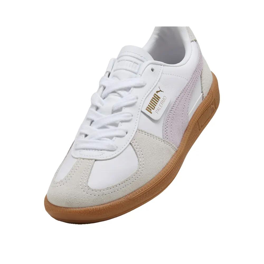 PUMA Palermo Leren Schoenen Wit 5/6