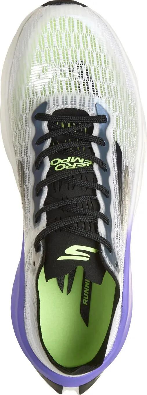 Chaussures Running Skechers Aero Tempo Blanc/Multicolore Femme 3/5