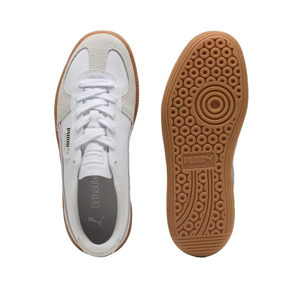 PUMA Palermo Leren Schoenen Wit 2/6