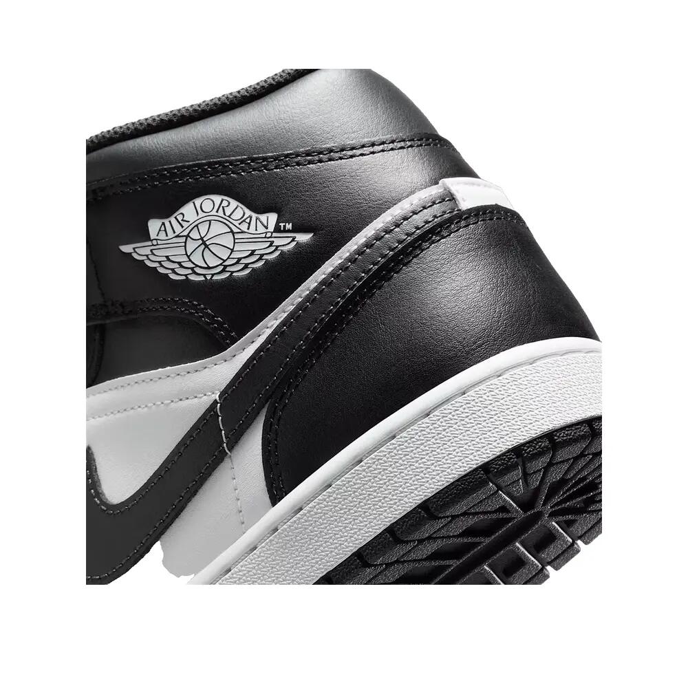 Zapatillas Nike Air Jordan 1 Mid Negro/Blanco 8/8
