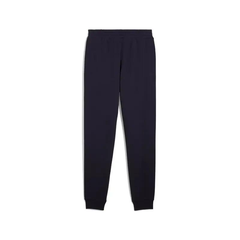 Puma Pantaloni Uomo Regular Vita Elastico Coulisse New Navy Polsini Blu S 2/9