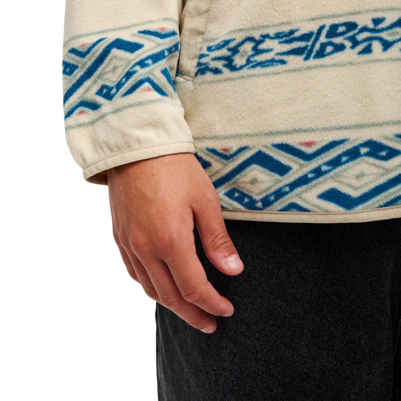 Fleece NO DESTINATION Weiss Herren 5/7