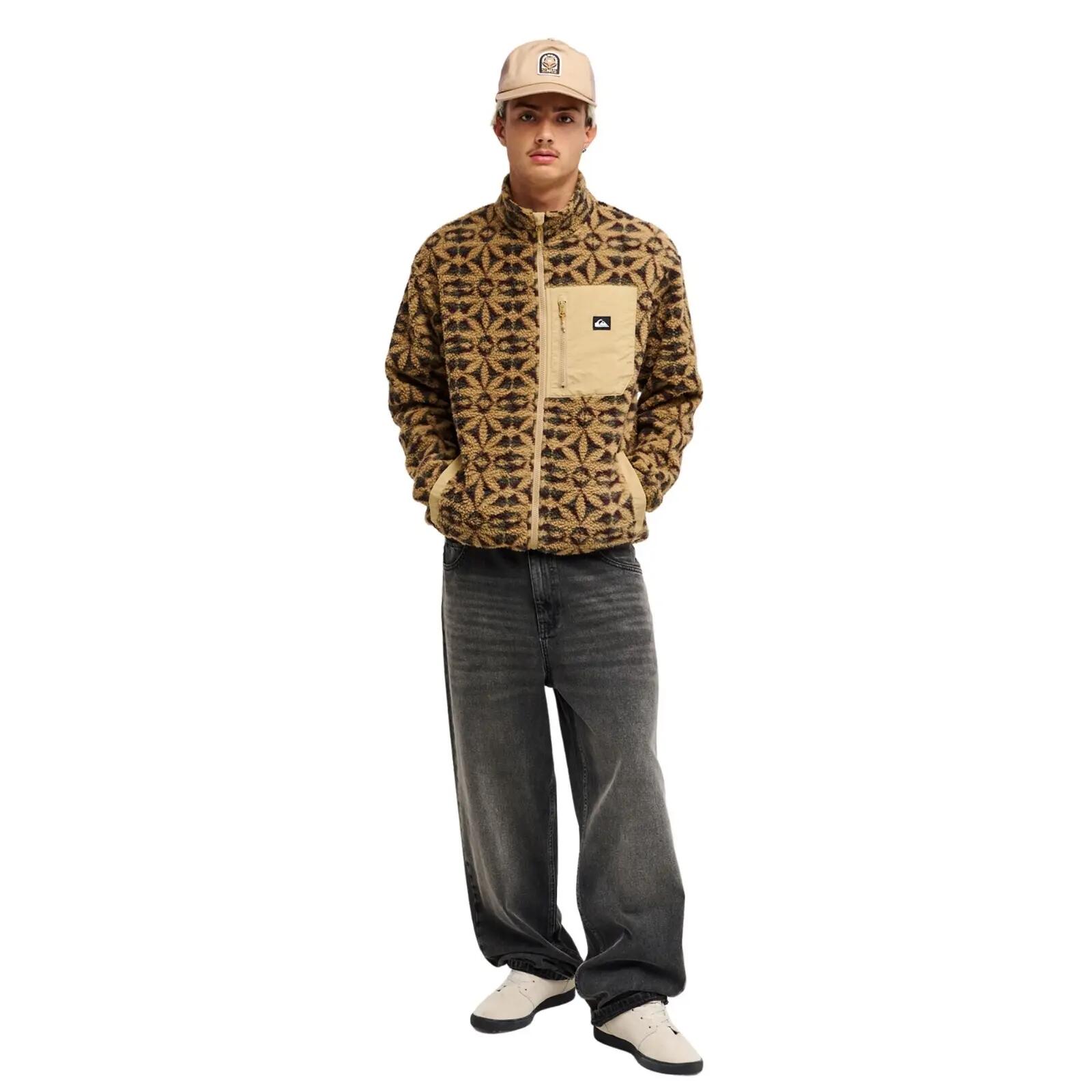 Polaire zippée CLEAN COAST Marron Homme 7/7