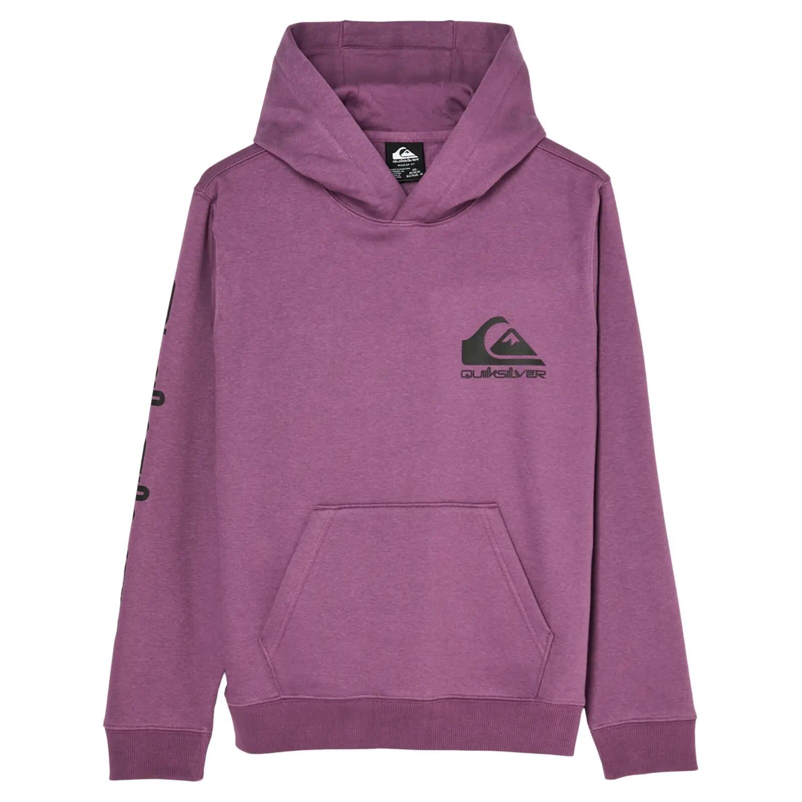 Bluza z kapturem dla Chłopcy OMNI LOGO Fioletowy 7/7