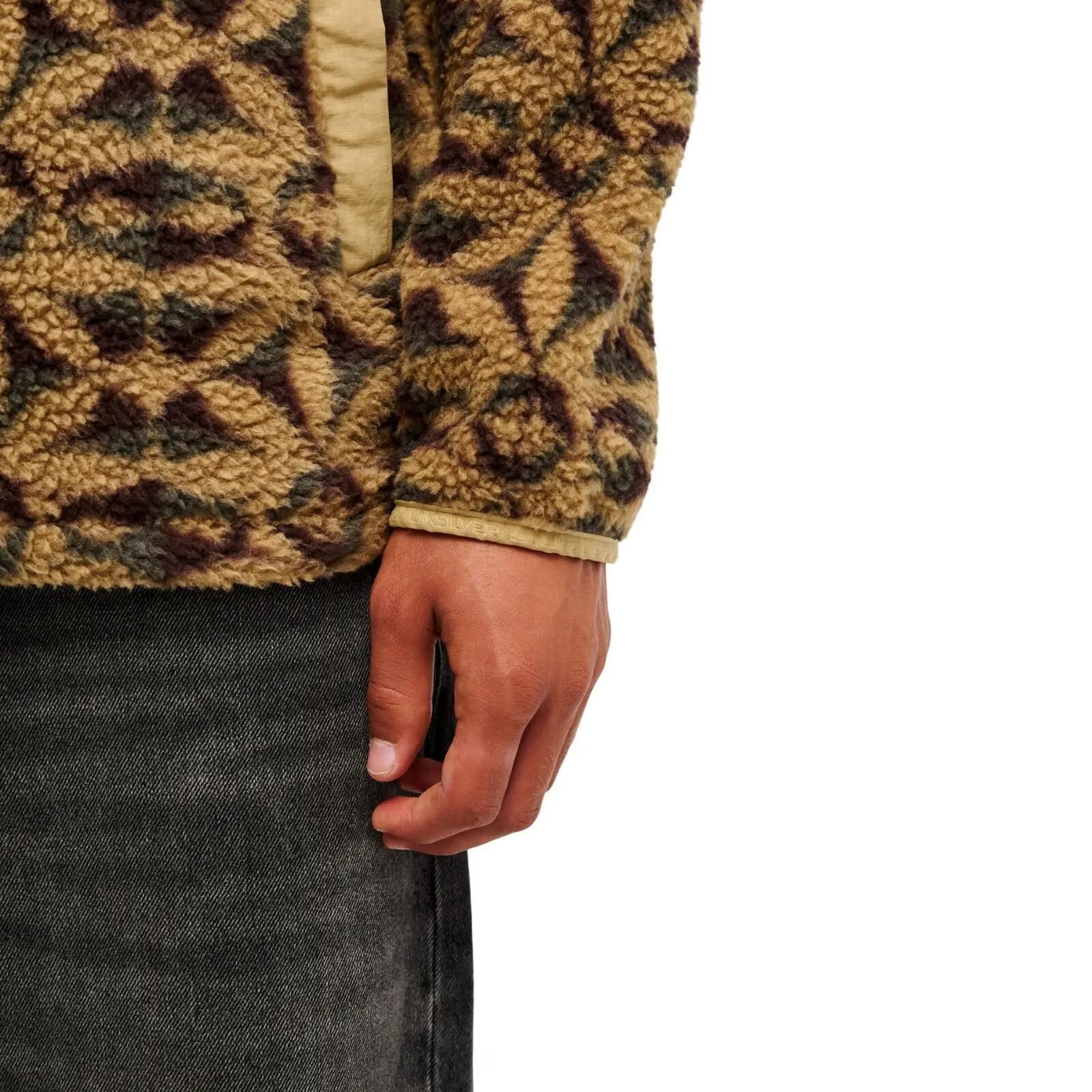 Polaire zippée CLEAN COAST Marron Homme 5/7