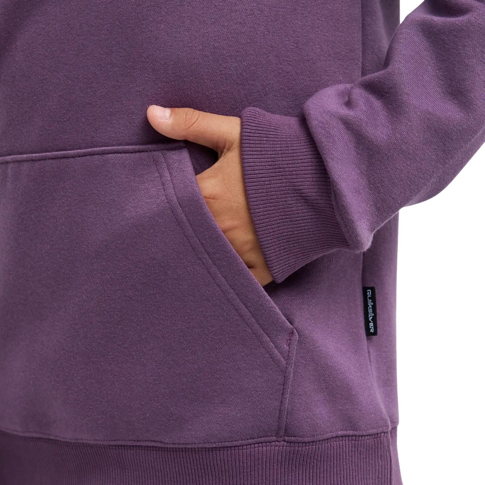 Bluza z kapturem dla Chłopcy OMNI LOGO Fioletowy 5/7