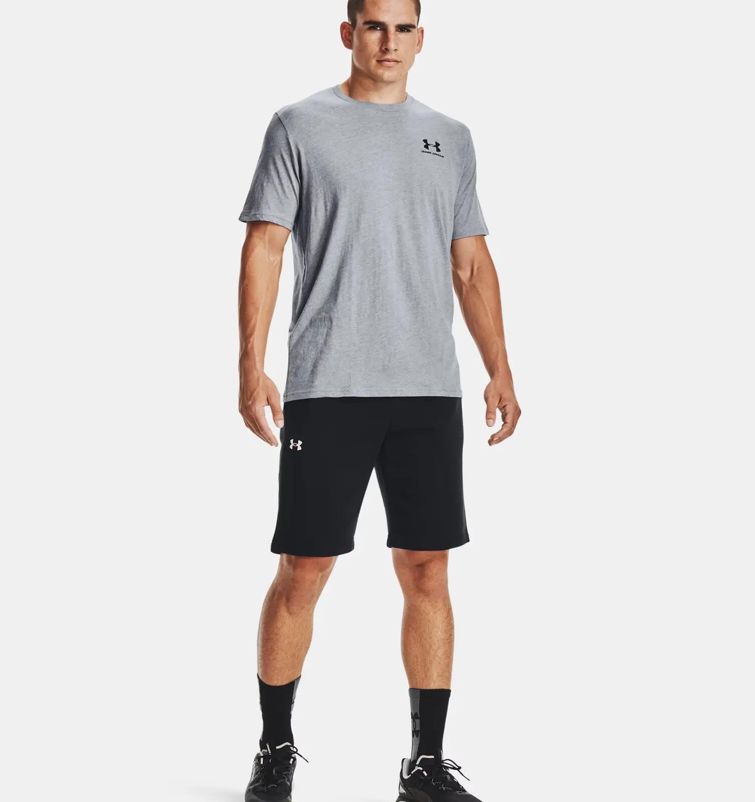 T-shirt Under Armour Sportstyle Left Chest gris clair 2/7