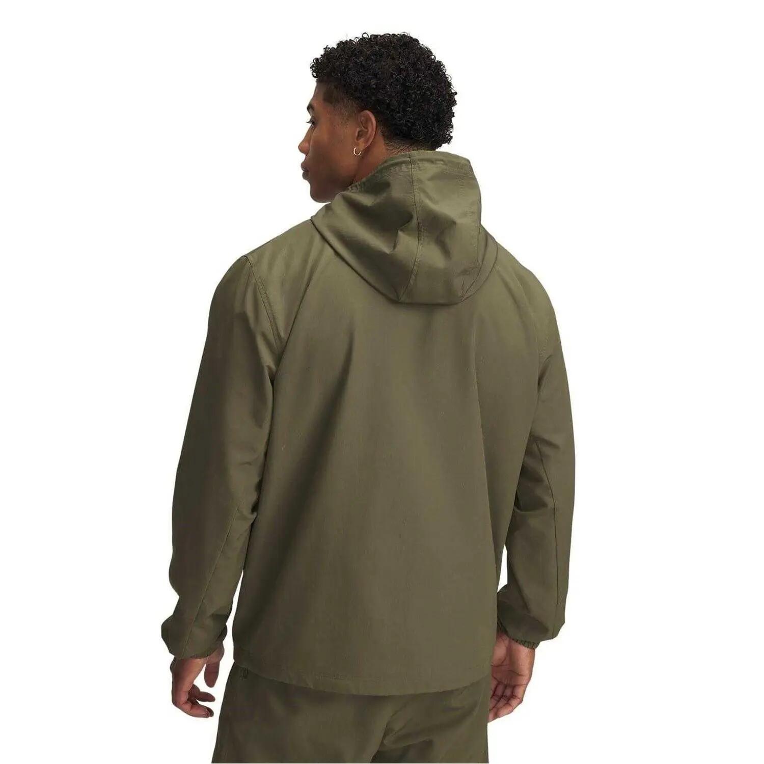 Sweatshirt com capuz e fecho de correr Under Armour Rival 2/4