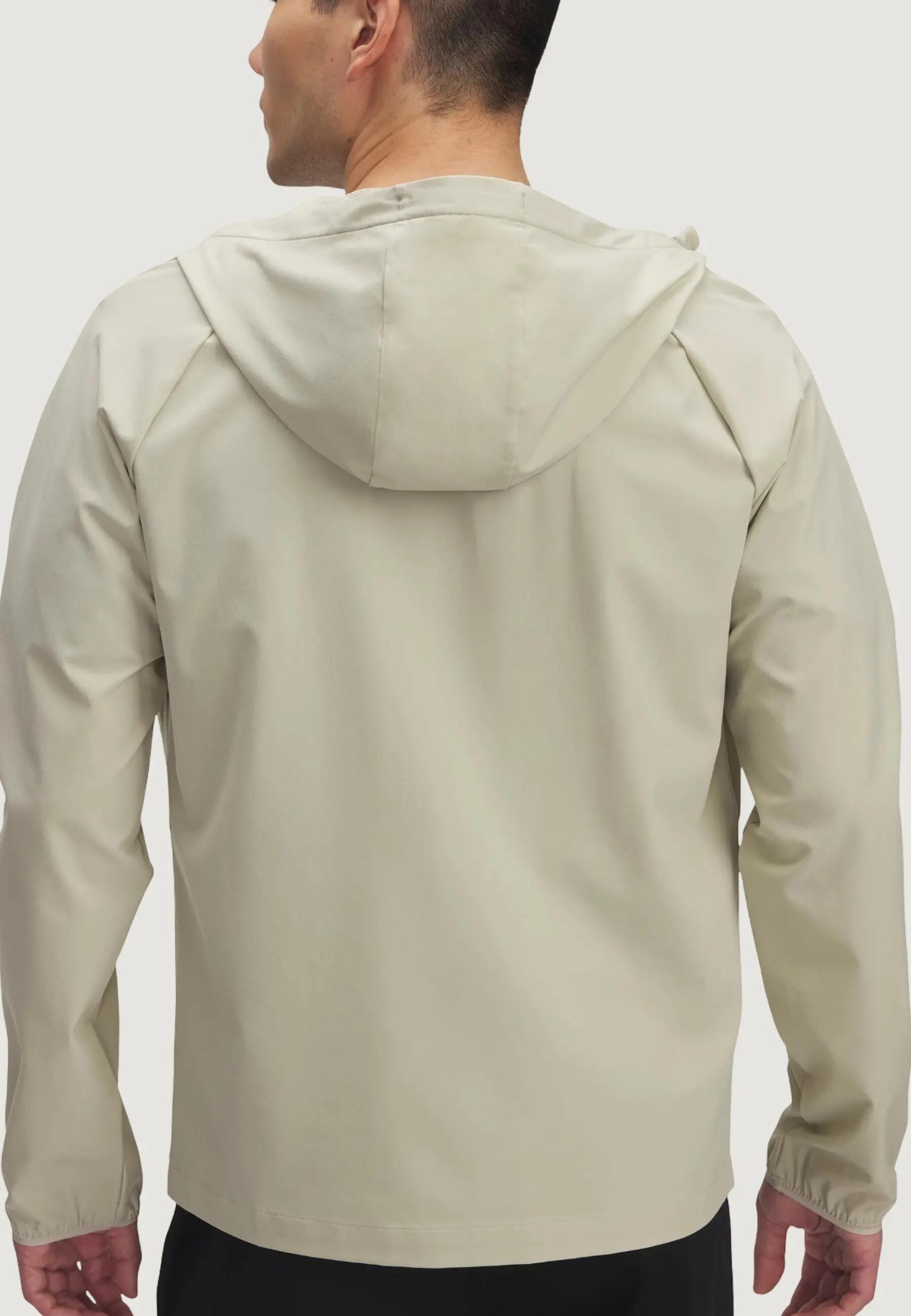 veste UA VIBE WOVEN JACKET HOMME beige 2/4