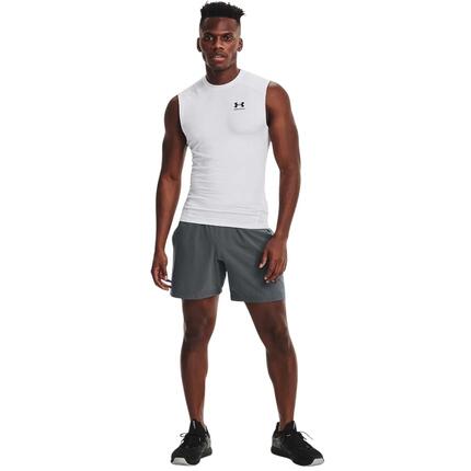 Maillot de compression Blanc Homme Under Armour Heatgear