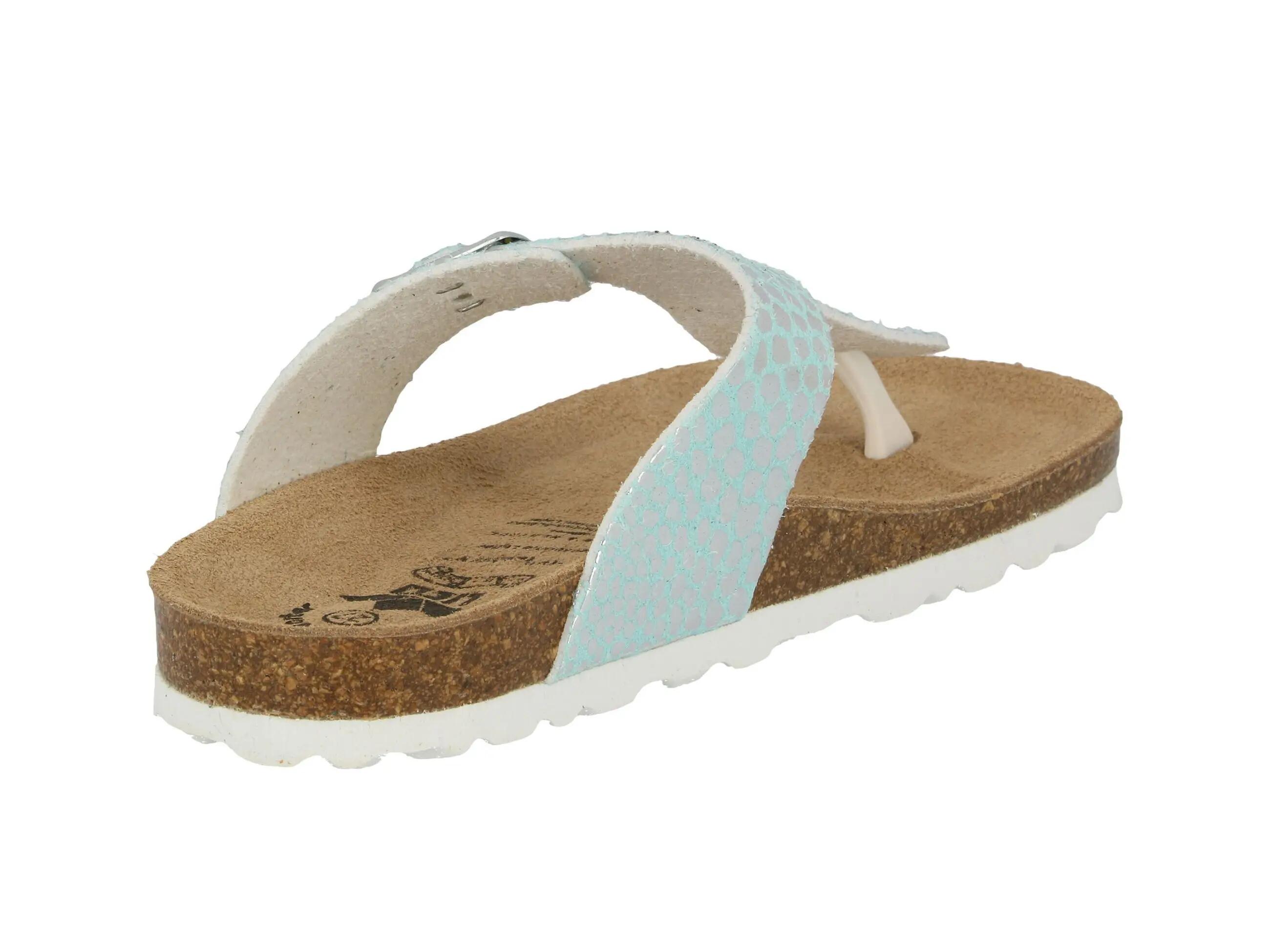 Mule - Bambina - Infradito, fibbia regolabile - LICO Bioline Stone 4/6