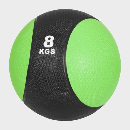 Médecine ball GORILLA SPORTS lot 1–10 kg caoutchouc coloré