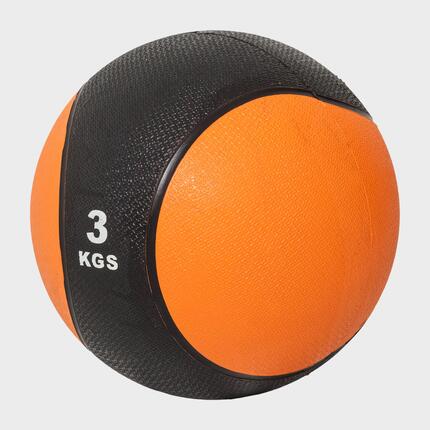 Piłka lekarska (1- 10 kg) piłka z obciążeniem gumowana Gorilla Sports