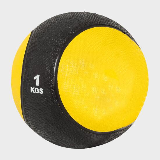 Piłka lekarska (1- 10 kg) piłka z obciążeniem gumowana Gorilla Sports