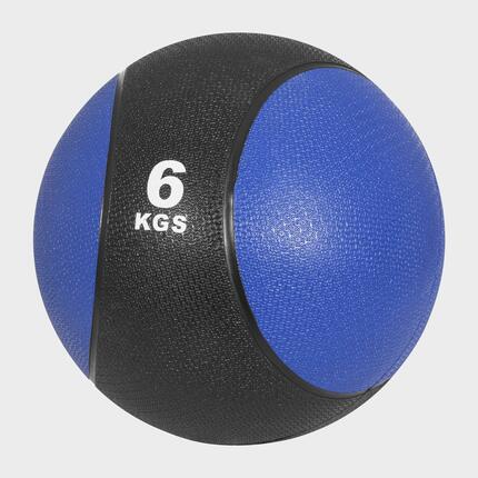 Médecine ball GORILLA SPORTS lot 1–10 kg caoutchouc coloré
