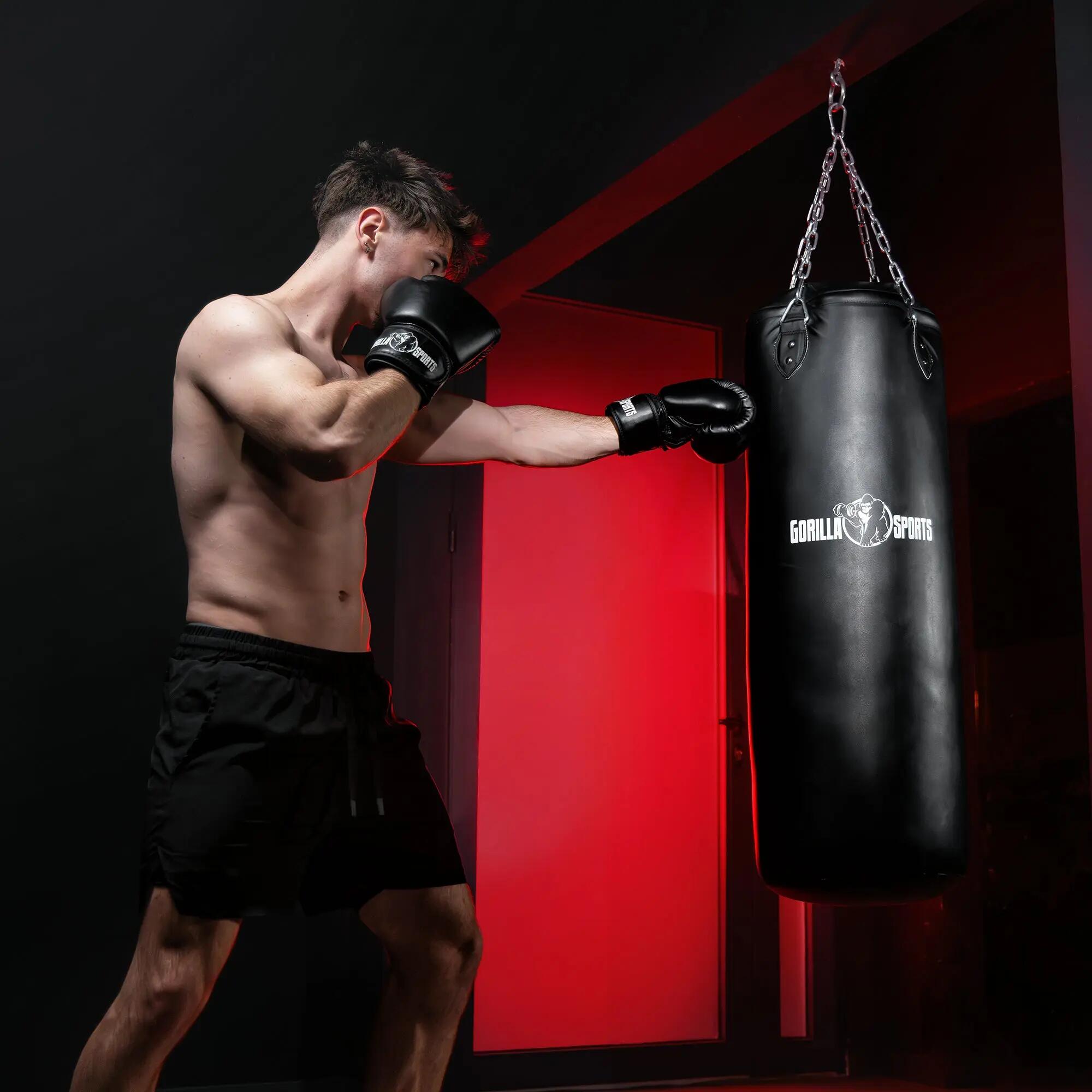 Saco Boxeo Gorilla Sports Negro 27 Kg 6/7