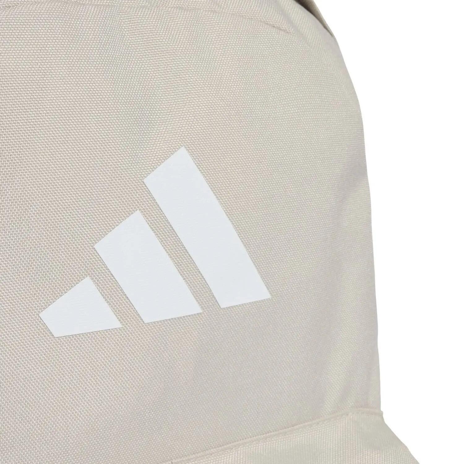 Rucksack Adidas Classic 3 Bar Logo Beige 4/11