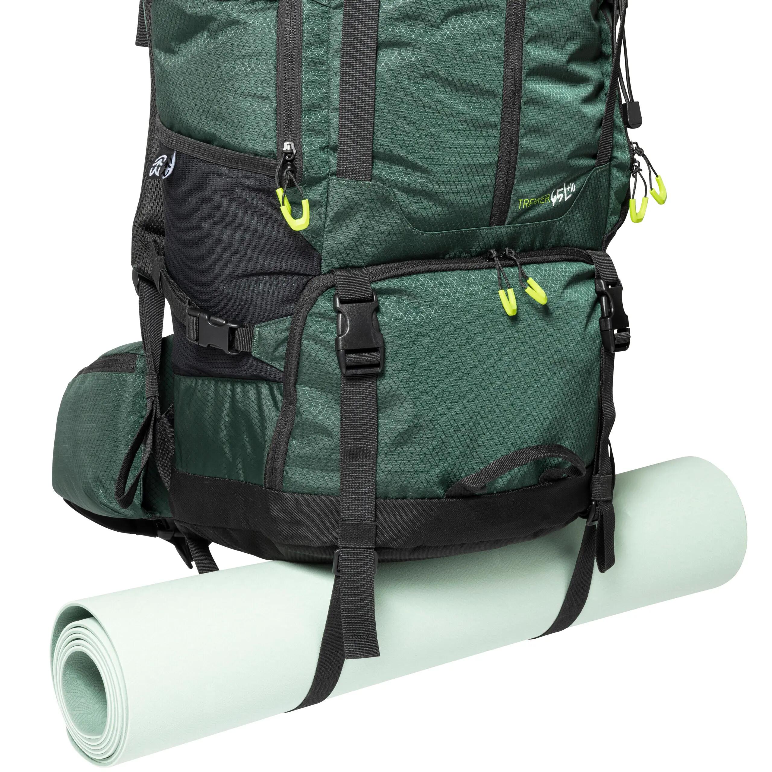 Sac à dos Trekker 65+10L Vert sapin 11/14