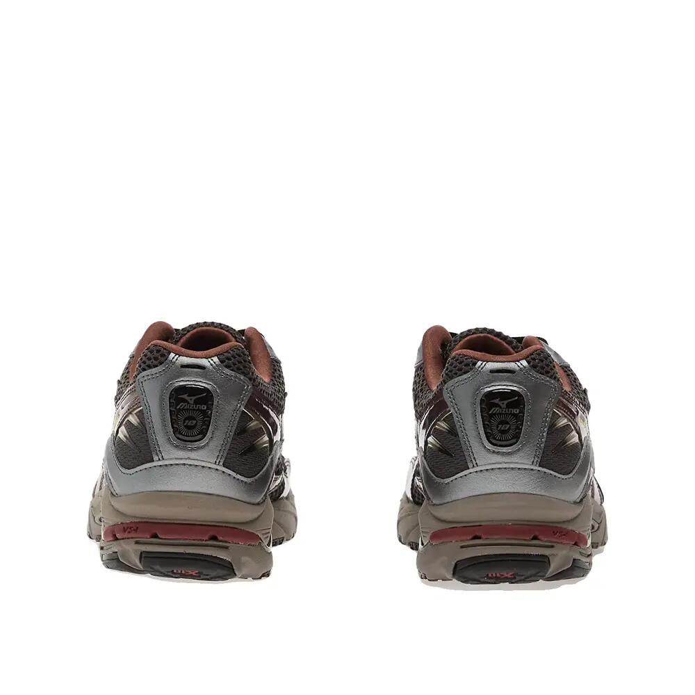 Zapatos Mizuno Wave Rider 10 Negro Sable/Negro/Café Chicorée 4/9