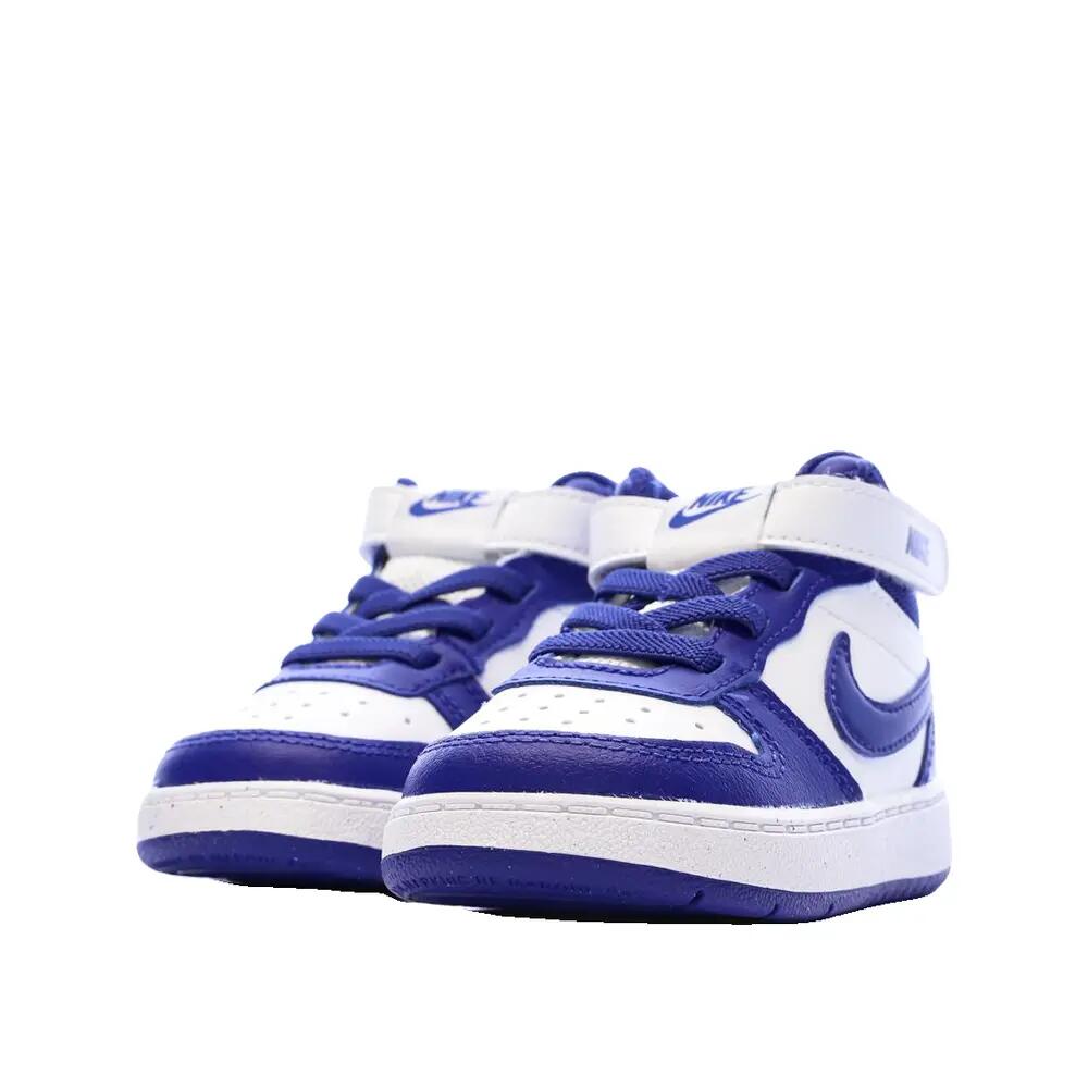 Zapatillas Nike Court Borough Mid 2 Blancas/Noche Profunda 6/7