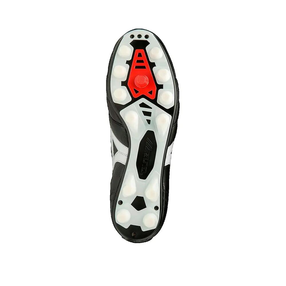 Chaussures de football Mizuno Morelia II Japan MD Noir/Blanc/Rouge 2/5