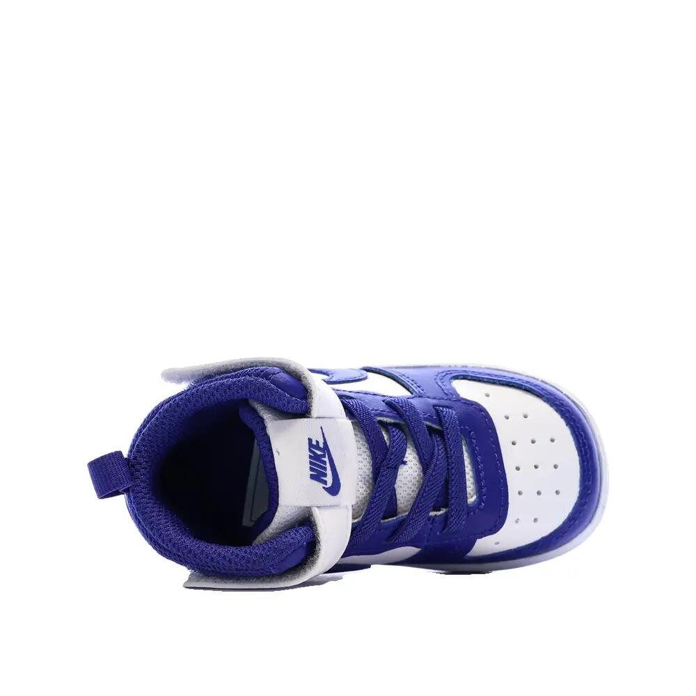 Zapatillas Nike Court Borough Mid 2 Blancas/Noche Profunda 4/7