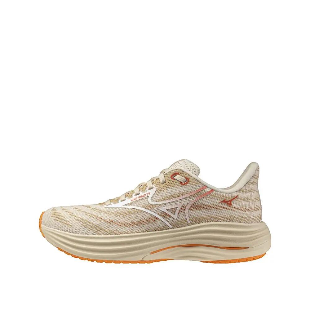 Chaussures de course Mizuno Wave Rider 29 Beige/Blanc/Orange 8/8