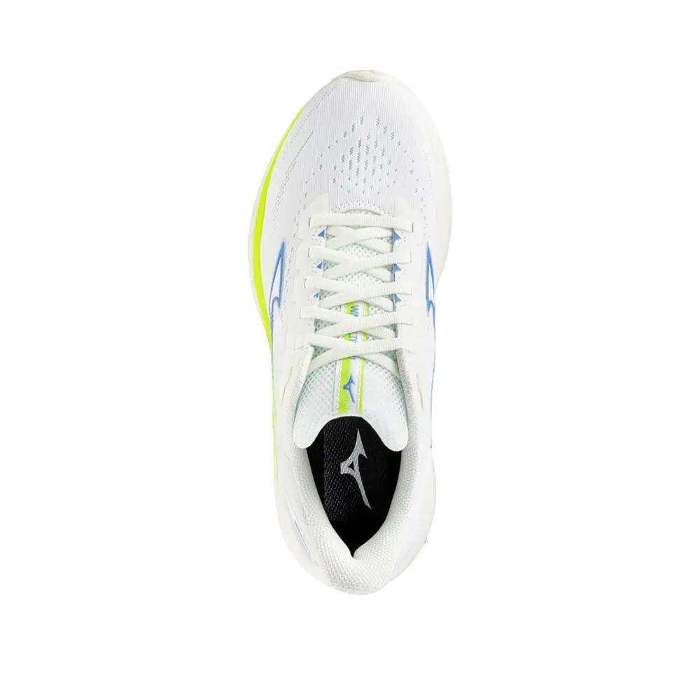 Chaussures de course Mizuno Wave Ultima 17 Blanc/Bleu/Jaune 5/5